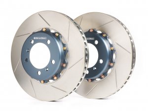 Alfa Romeo Giulia Brake Rotors - 2.9L QV - GiroDisc - Front - w/ Ceramic - Floating Two Piece Design